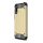 Apple iPhone 12 Pro Max, Műanyag hátlap védőtok, Defender, fémhatású, arany