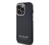 Karl Lagerfeld Grained PU Hotel RSG iPhone 13 Pro Max hátlap tok, fekete