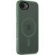 Apple iPhone 16e, Műanyag hátlap védőtok + szilikon keret, közepesen ütésálló, Magsafe kompatibilis, Tactical MagForce Hyperstealth, áttetsző/zöld