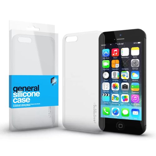 XPRO Szilikon tok átlátszó ultravékony  0.33 mm IPhone 5 / 5S / SE 2016 készülékhez