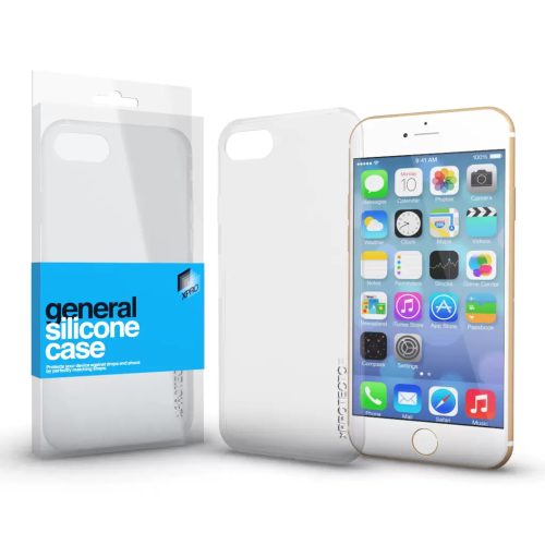 XPRO Szilikon tok átlátszó ultravékony  0.33 mm IPhone 7 Plus / 8 Plus készülékhez