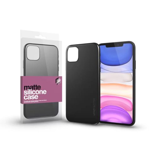 XPRO Szilikon matte tok ultravékony fekete IPhone 11 Pro  készülékhez