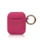 Guess Apple Airpods szililkon tok, lila, GUACCSILGLFU