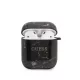 Guess Apple Airpods tok, fekete, GUACA2TPUMABK
