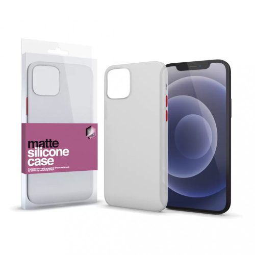 XPRO Matt tok színes gombokkal átlátszó IPhone 12 Mini készülékhez