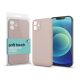 XPRO Soft Touch szilikon tok Slim Púder pink IPhone 7 / 8 / SE 2020 / SE 2022 készülékhez