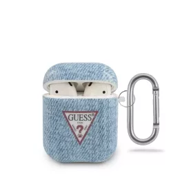 Guess Apple Airpods tok kék GUACA2TPUJULLB