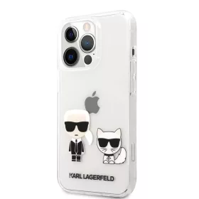   Karl Lagerfeld tok átlátszó KLHCP13LCKTR Apple Iphone 13 Pro készülékhez