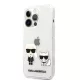 Karl Lagerfeld tok átlátszó KLHCP13LCKTR Apple Iphone 13 Pro készülékhez