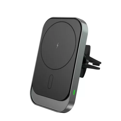 Tech-Protect Magsafe autós tartó QI töltéssel CW19 fekete