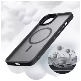   Tech-Protect MAGMAT Magsafe tok matt fekete Apple iPhone 14 készülékhez 925450