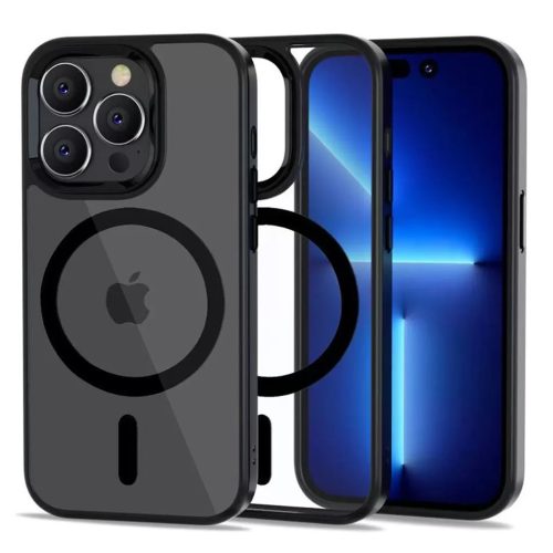  Tech-Protect MAGMAT Magsafe tok átlátszó / fekete IPhone 14 Pro készülékhez 925481