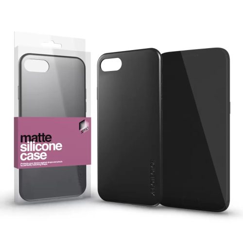 XPRO Szilikon matte tok ultravékony fekete IPhone 14 készülékhez