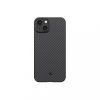 Pitaka MagEZ Case 3 Black / Grey Twill 1500D IPhone 14 készülékhez - MagSafe rögzítéssel