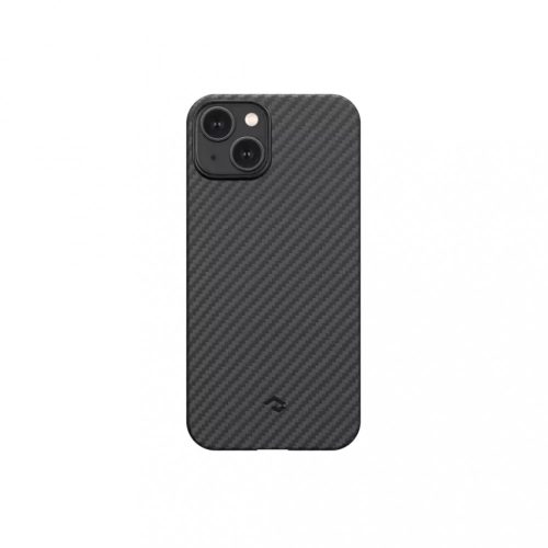 Pitaka MagEZ Case 3 Black / Grey Twill 1500D IPhone 14 Plus készülékhez - MagSafe rögzítéssel