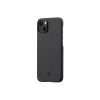 Pitaka MagEZ Case 3 Black / Grey Twill 1500D IPhone 14 Plus készülékhez - MagSafe rögzítéssel