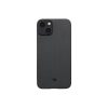 Pitaka MagEZ Case 3 Black / Grey Twill 600D Apple iPhone 14 Plus készülékhez - MagSafe rögzítéssel