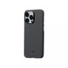 Pitaka MagEZ Case 3 Black / Grey Twill 600D IPhone 14 Pro készülékhez - MagSafe rögzítéssel