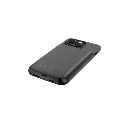 Tech-Protect 2in1 powerbank tok Apple iPhone 14 / 14 Pro készülékhez fekete