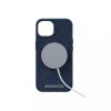 Njord Salmon Leather MagSafe tok kék IPhone 14 Plus készülékhez NA42SL01