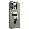Karl Lagerfeld tok fekete KLHCP14XHNIKTCK IPhone 14 Pro Max készülékhez