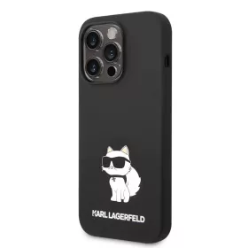   Karl Lagerfeld tok fekete KLHCP14LSNCHBCK Iphone 14 Pro készülékhez