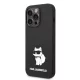 Karl Lagerfeld tok fekete KLHCP14LSNCHBCK Iphone 14 Pro készülékhez