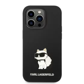   Karl Lagerfeld tok fekete KLHCP14LSNCHBCK Iphone 14 Pro készülékhez