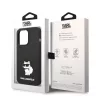 Karl Lagerfeld tok fekete KLHCP14LSNCHBCK Iphone 14 Pro készülékhez