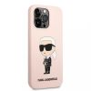 Karl Lagerfeld tok pink KLHCP13LSNIKBCP IPhone 13 Pro készülékhez
