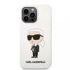 Karl Lagerfeld tok fehér KLHCP13LSNIKBCH IPhone 13 Pro készülékhez