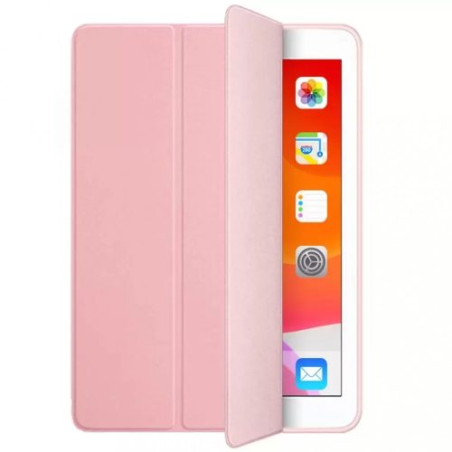 XPRO Smart Book tok kemény hátlapos szilikon védőéllel pink Apple Ipad 10,9" (2022) 10. generációs készülékhez