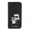 Karl Lagerfeld tok fekete IPhone 11 készülékhez KLBKN61SANKCPK