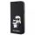 Karl Lagerfeld tok fekete IPhone 12 / 12 Pro készülékhez KLBKP12MSANKCPK