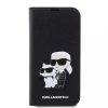 Karl Lagerfeld tok fekete IPhone 13 Pro készülékhez KLBKP13LSANKCPK