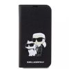 Karl Lagerfeld tok fekete IPhone 14 Pro Max készülékhez KLBKP14XSANKCPK