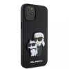 Karl Lagerfeld tok fekete KLHCP12LSANKCPK IPhone 12 Pro Max készülékhez
