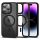 Tech-Protect Magmat Magsafe átlátszó / fekete tok IPhone 15 Pro készülékhez 949071