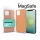 XPRO MagSafe rögzítésű Soft Touch Szilikon tok IPhone 15 Pro készülékhez - narancs