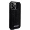 Karl Lagerfeld tok fekete KLHCP15XHDSPLK IPhone 15 Pro Max készülékhez