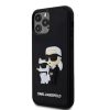 Karl Lagerfeld tok fekete KLHCP12M3DRKCNK IPhone 12 / 12 Pro készülékhez