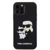 Karl Lagerfeld tok fekete KLHCP12M3DRKCNK IPhone 12 / 12 Pro készülékhez