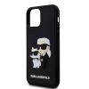 Karl Lagerfeld tok fekete KLHCP12M3DRKCNK IPhone 12 / 12 Pro készülékhez