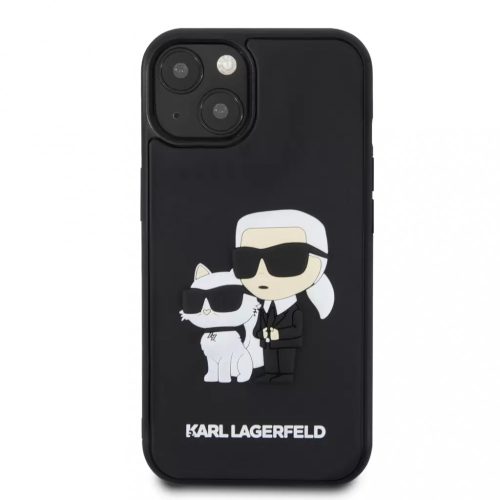 Karl Lagerfeld tok fekete KLHCP15M3DRKCNK IPhone 15 Plus készülékhez