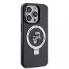 Karl Lagerfeld tok fekete KLHMP15LHMRSKCK IPhone 15 Pro készülékhez