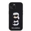 Karl Lagerfeld tok fekete KLHCP15SSDHKCNK IPhone 15 készülékhez