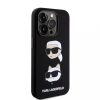 Karl Lagerfeld tok fekete KLHCP15LSDHKCNK IPhone 15 Pro készülékhez