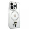 Karl Lagerfeld tok átlátszó KLHMP15XHNKCIT IPhone 15 Pro Max készülékhez