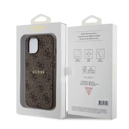 Guess tok Barna Apple iPhone 15 Plus készülékhez GUHMP15MG4GFRW