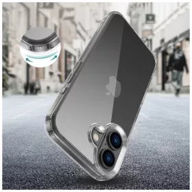   Tech-Protect FLEXAIR Hybrid átlátszó tok Apple iPhone 16 készülékhez